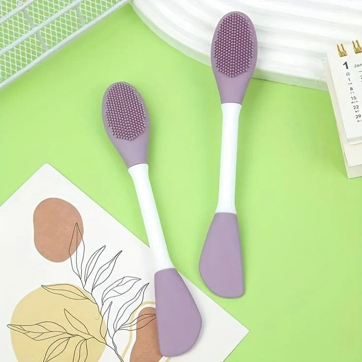 Silicone Facial Cleanser Brush (1 PCS) – Soft Face Cleaning & Exfoliating Brush | Deep Pore Cleansing Tool