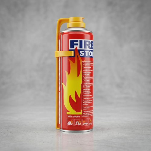 Fire Stop Emergency Flame Retardant Spray – Portable Mini Fire Extinguisher for Car, Home & Camping (500ml)