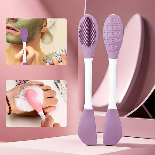 Silicone Facial Cleanser Brush (1 PCS) – Soft Face Cleaning & Exfoliating Brush | Deep Pore Cleansing Tool