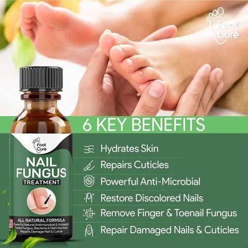Fast Nail Fungus Treatment Gel – Nail Repair Essence Serum for Healthy, Smooth & Strong Nails